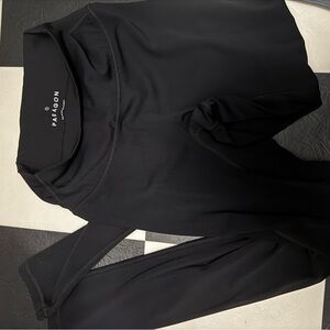 PARAGON Jet Black Fitness leggings
